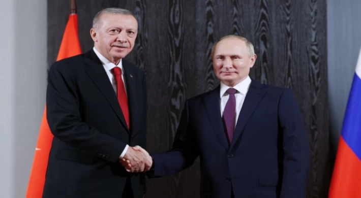 Cumhurbaşkanı Erdoğan, Putin’le görüştü