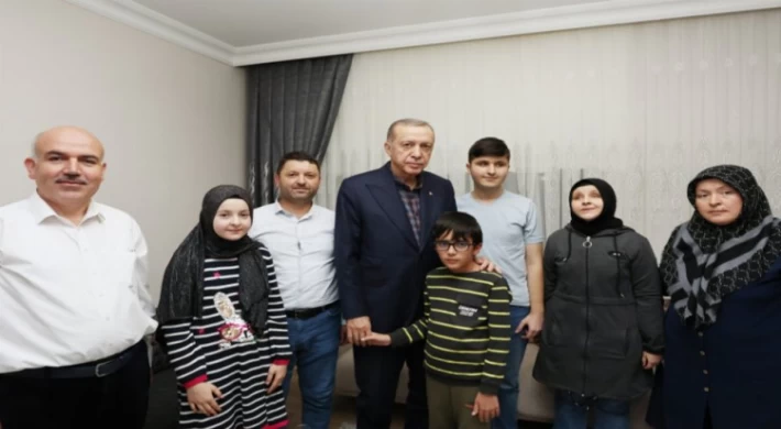 Cumhurbaşkanı Erdoğan’dan Konya’da Koçaker ailesine ziyaret