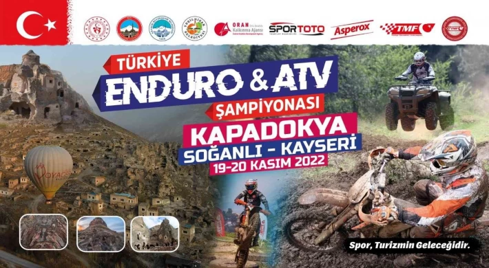 Soğanlı Vadisi’nde Türkiye Enduro ve ATV Şampiyonası yapılacak