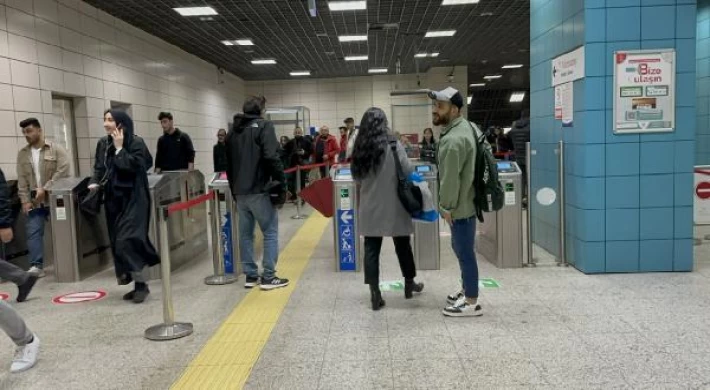 Üsküdar Marmaray İstasyonu’nda yanlış alarm paniği