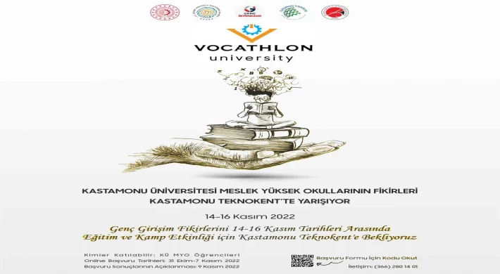 “Vocathlon University” temel girişimcilik kampına başvurular başladı