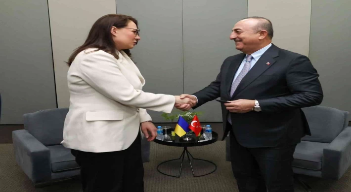 Çavuşoğlu, Ukrayna Başbakan Yardımcısı Svyrydenko ile görüştü