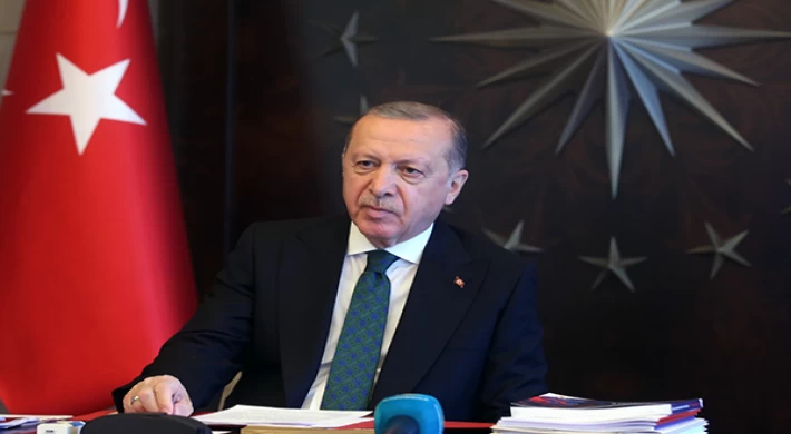 Cumhurbaşkanı Erdoğan, Niyazi Sayın’ı Üsküdar’daki evinde ziyaret etti