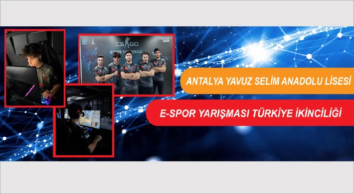 E-Spor Yarışması Türkiye 2.liğimiz E-Spor Yarışması Türkiye 2.liğimiz