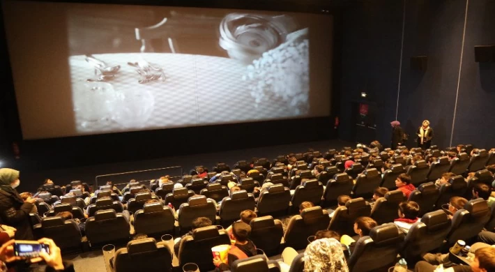 Konya’da Öğrencilerin sinema keyfi