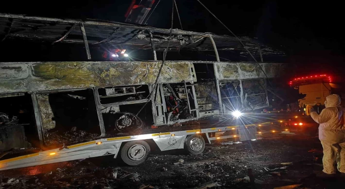 Mersin’deki otobüs kazası: 2’si şehit 3 ölü, 33 yaralı