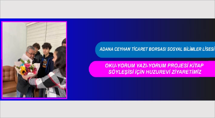 Oku-yorum Yazı-yorum Proje Ekibi Adana Huzurevinde