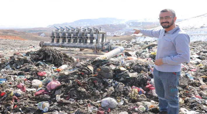 Şehirlerin başına dert olan çöp, Sivas’ta bereket oldu