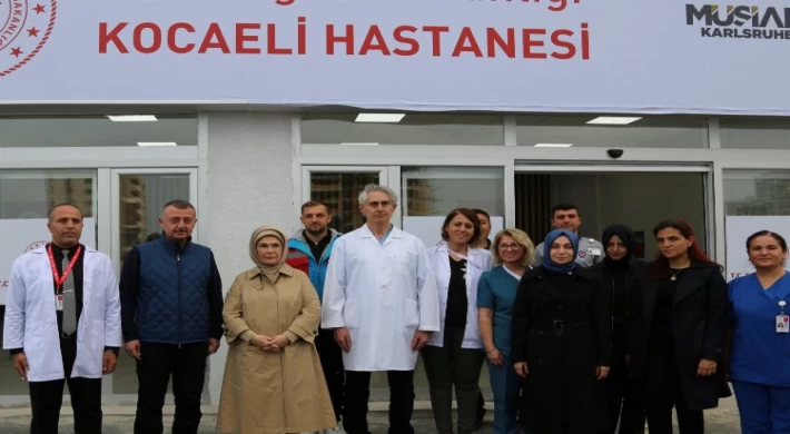 Emine Erdoğan’dan Kocaeli Büyükşehir Hastanesi’ne övgü