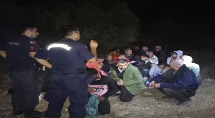 Çanakkale’de 27 kaçak göçmen yakalandı