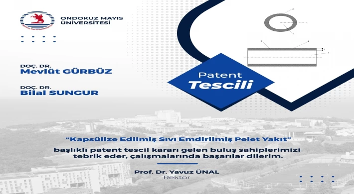 OMÜ'nün patent başarısı