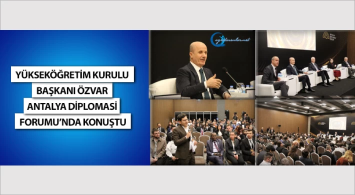 Antalya Diplomasi Forumu'nda “Bölgesel İş Birliğinde Kültür ve Eğitimin Rolü" konulu panel