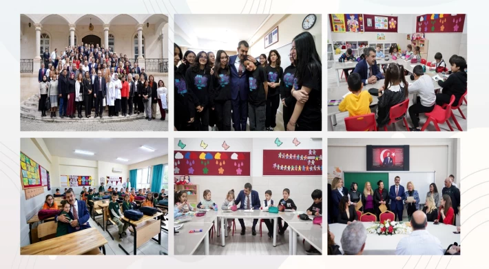 Bakan Tekin, Adana'da Okulları Ziyaret Etti