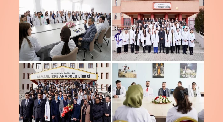 Bakan Yusuf Tekin, Erzurum'da Okul Ziyaretlerinde Bulundu