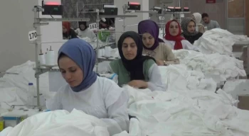 Devlet destekli tekstil fabrikası 30 ülkeye ihracat yapıyor