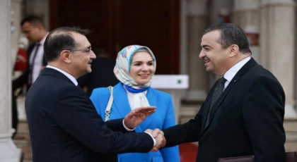 Bakan Dönmez, Cezayir Cumhurbaşkanı Tebbun ile bir araya geldi