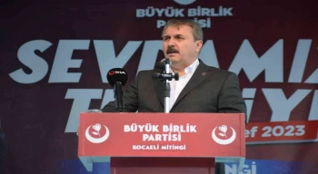 BBP Lideri Destici: ”Ana Muhalefet Partisi CHP, PKK’nın partisinin yan kuruluşu haline gelmiş”
