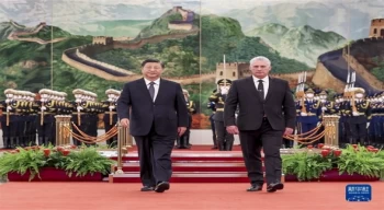 Çin-Küba ilişkilerinin derinleştirilmesine dair ortak bildiri