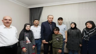Cumhurbaşkanı Erdoğan’dan Konya’da Koçaker ailesine ziyaret