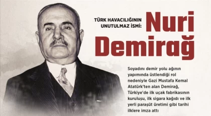 Türk havacılığının unutulmaz ismi: Nuri Demirağ