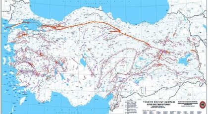 Türkiye Fay Hattı Haritası