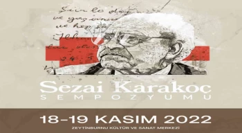 Zeytinburnu Kültür Sanat’ta Sezai Karakoç Sempozyumu