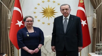 Cumhurbaşkanı Erdoğan, İsrail Büyükelçisi Lillian’ı kabul etti