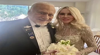 Ay’a ayak basan astronot 93 yaşında dördüncü kez evlendi