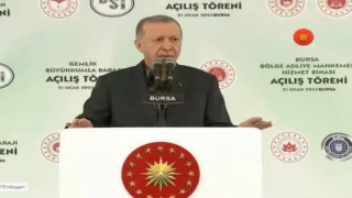 Cumhurbaşkanı Erdoğan: Kuraklığa çare baraj, baraj, baraj