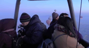 Kapadokya’yı 660 bin kişi kuş bakışı izledi