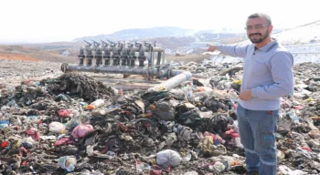 Şehirlerin başına dert olan çöp, Sivas’ta bereket oldu
