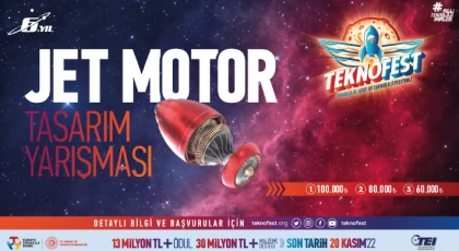 TEKNOFEST 2023 kapsamında düzenlenen Jet Motor Tasarım Yarışması