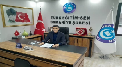 Türk Eğitim Sen Osmaniye Şube Başkanı İsmail KILINÇ'tan Öğretmenlik Meslek Kanunu açıklaması
