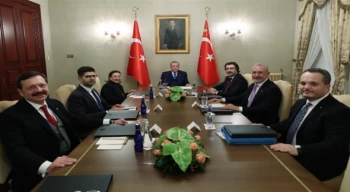 Türkiye Varlık Fonu yönetim kurulu Cumhurbaşkanı Erdoğan başkanlığında toplandı