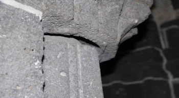El-Cezeri’nin sütunceleri depremde Mesudiye Medresesi’nin yapısında kayma olmadığını kanıtladı