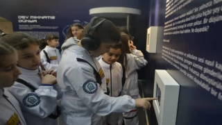 Bursa Yıldırım’da çocuklar uzay yolculuğunda