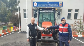 Çalınan traktör Konya’da bulundu