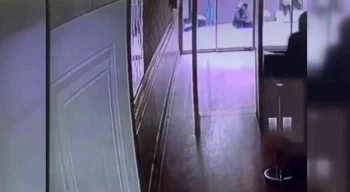 Lüks rezidansın girişindeki kadın cinayeti kamerada