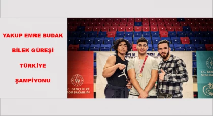 Yakup Emre Budak, Bilek Güreşi Türkiye Şampiyonu