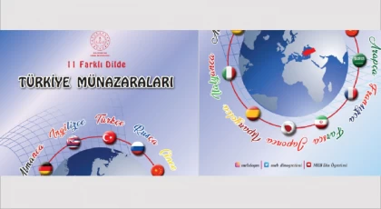 11 Dilde Gerçekleştirilen Türkiye Münazaraları Yarışması Başladı
