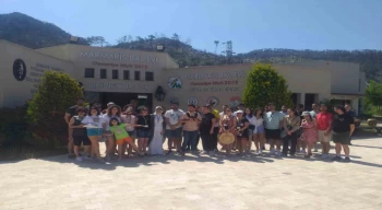 Depremzede öğrenciler Marmaris’te ağırlandı