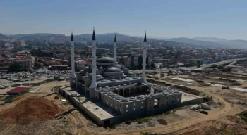 Doğu Karadeniz’in en büyük cami ve külliyesinin 2024 yılı Ramazan ayında açılması planlanıyor