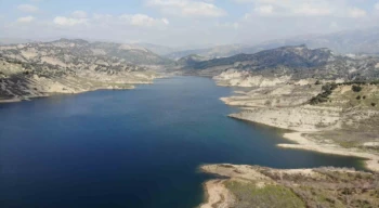Aydın’da barajlardaki su seviyesi düştü