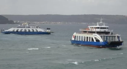 Çanakkale-Eceabat hattında yarınki bazı feribot seferleri iptal edildi
