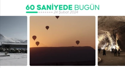 60 saniyede bugün (24 Şubat 2024) Türkiye ve dünya gündeminin 60 saniyelik özeti