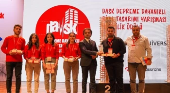 7. DASK Depreme Dayanıklı Bina Tasarımı Yarışması HKÜ’de Gerçekleştirildi