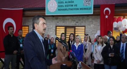 Bakan Tekin, İzmir'de Özel Eğitim Ve Rehabilitasyon Merkezinin Açılışını Gerçekleştirdi