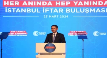 Murat Kurum, Haliç Kongre Merkezi’nde ”Her Anında Hep Yanında İstanbul İftar Buluşması”na katıldı