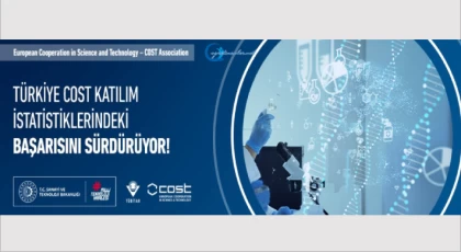 Türkiye COST Katılım İstatistiklerindeki Başarısını Sürdürüyor