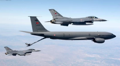 İncirlik Hava Üssü sahasında Türk F-16’ları eşliğinde ABD’ye ait uçaklarla gerçekleştirilecek havada yakıt ikmali